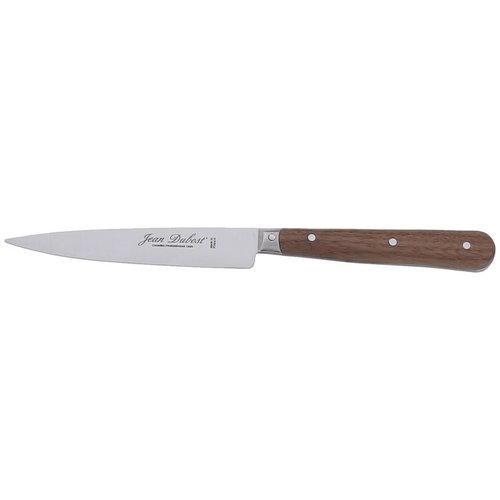 couteau francais Jean Dubost lame multiusage manche bois de noyer veritable