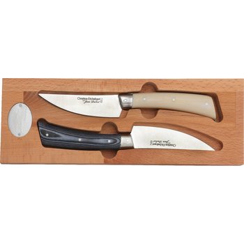 Coffret duo couteaux Christian Etchebest par Jean Dubost