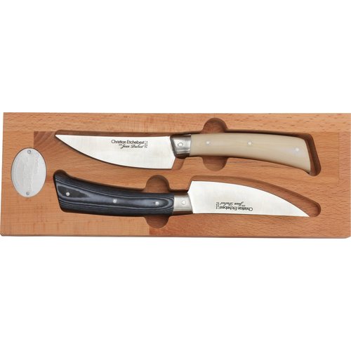 Coffret duo couteaux Christian Etchebest par Jean Dubost