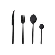 Jean Dubost couverts de table noirs ANURADHA BLACK