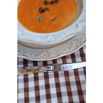 Couverts de table Jean Dubost Laguiole façon corne flammée made in France