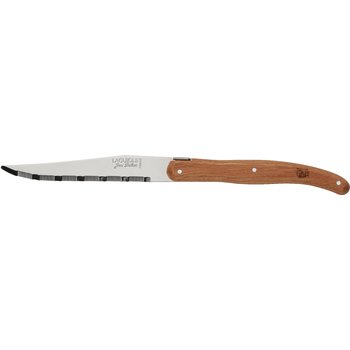 Couteau écoresponsable Laguiole Jean Dubost manche chêne PEFC made in France