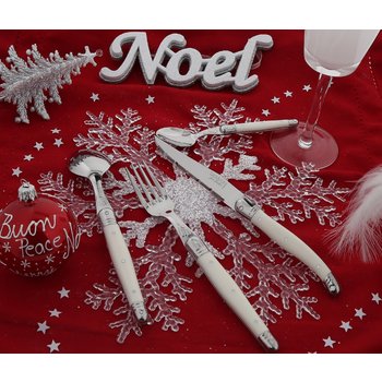 Couverts Laguiole Jean Dubost® fabrication française table de Noel