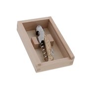 Coffret tire-bouchon Jean Dubost Laguiole manche en bouleau de Norvège, fabrication française