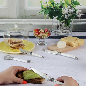 Jean Dubost Laguiole set brunch fabrication fran&ccedil;aise