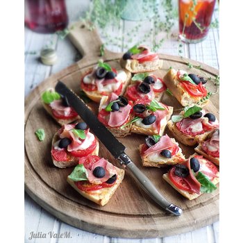 Laguiole Jean Dubost couteau pain découpe pizza, made in France